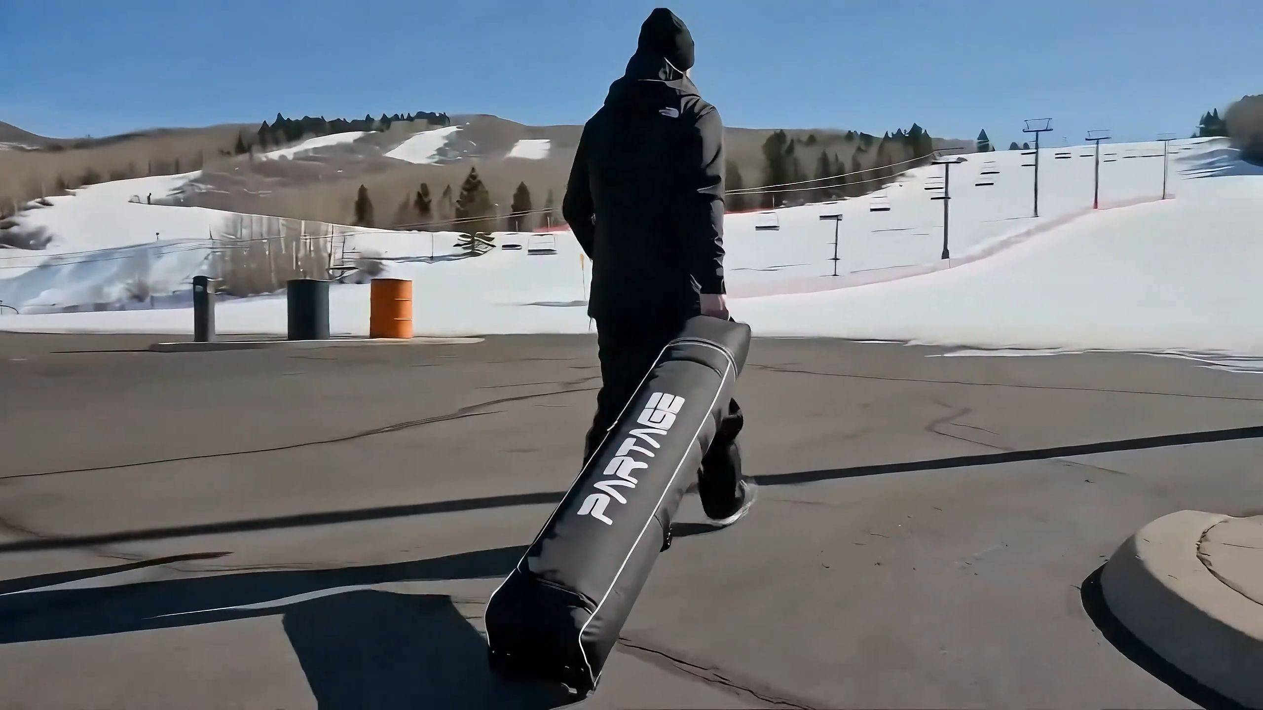 Amazon.com : Partage Ski Bag - Ski Bag with Wheels Waterproof Ski